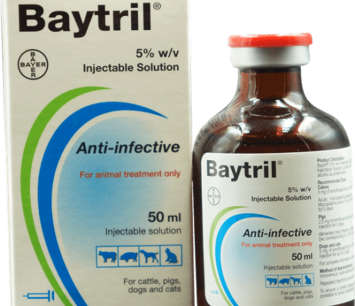 BAYTRIL 5% – BAYER – 250ML