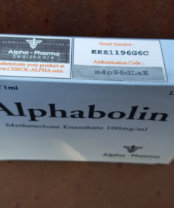 Buy Alphabolin Methenolone Enanthate 100Mg