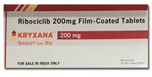 Buy Ribociclib 200mg 84 Tablets Kryxana